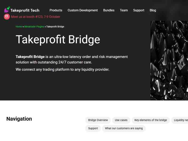 Takeprofit Bridge official product page