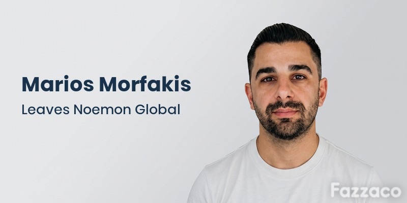 Marios Morfakis CEO departure from Noemon Global