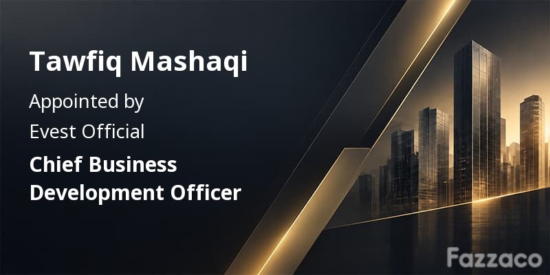 Evest Official Chief Business Development Officer appointment editorial image