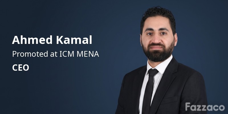 ICM MENA CEO promotion announcement with Ahmed Kamal